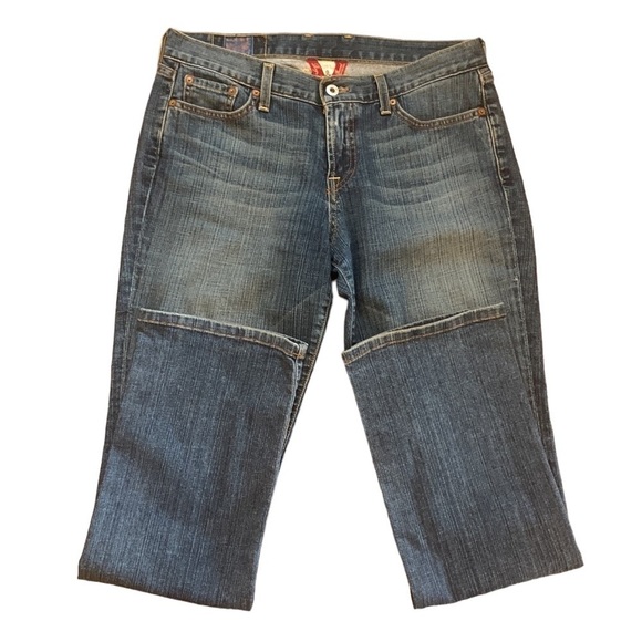 Lucky Brand Jeans Classic Rider Straight Leg Medium Wash Size 8 - Picture 2 of 8